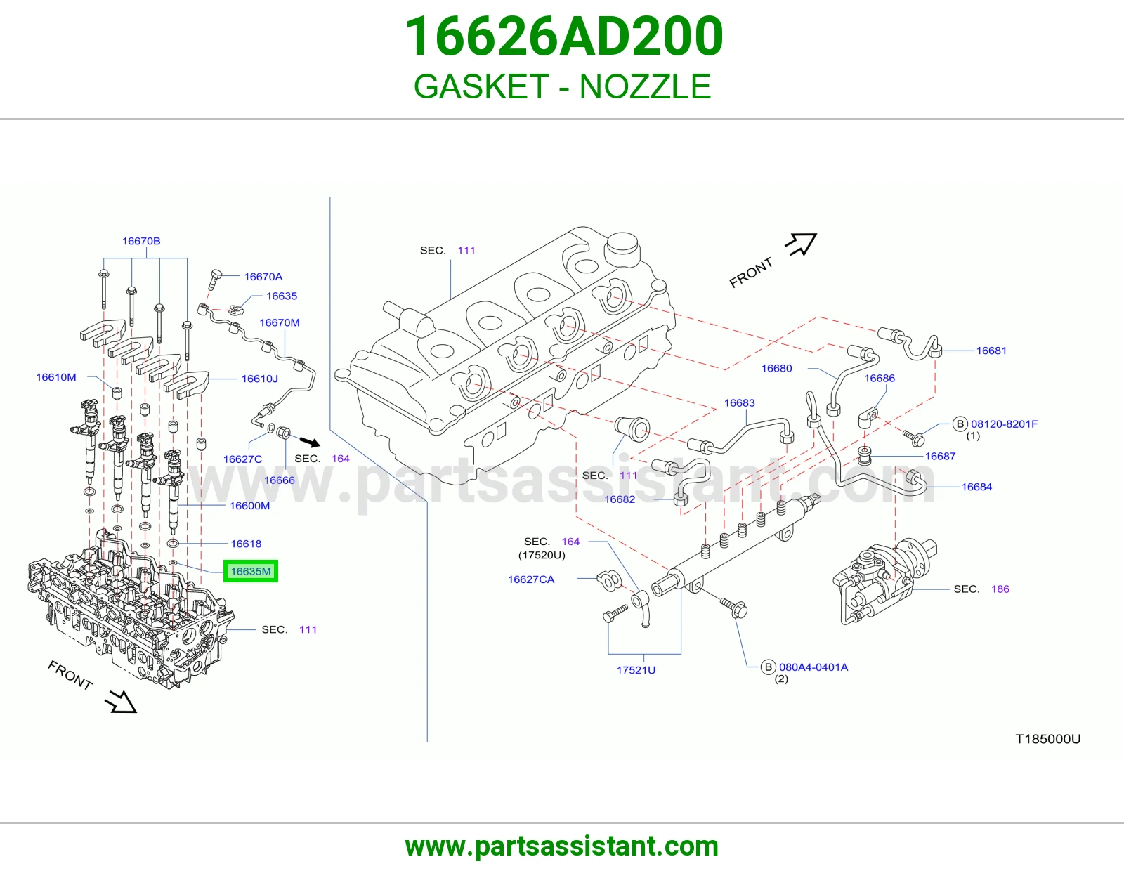 GASKET - NOZZLE