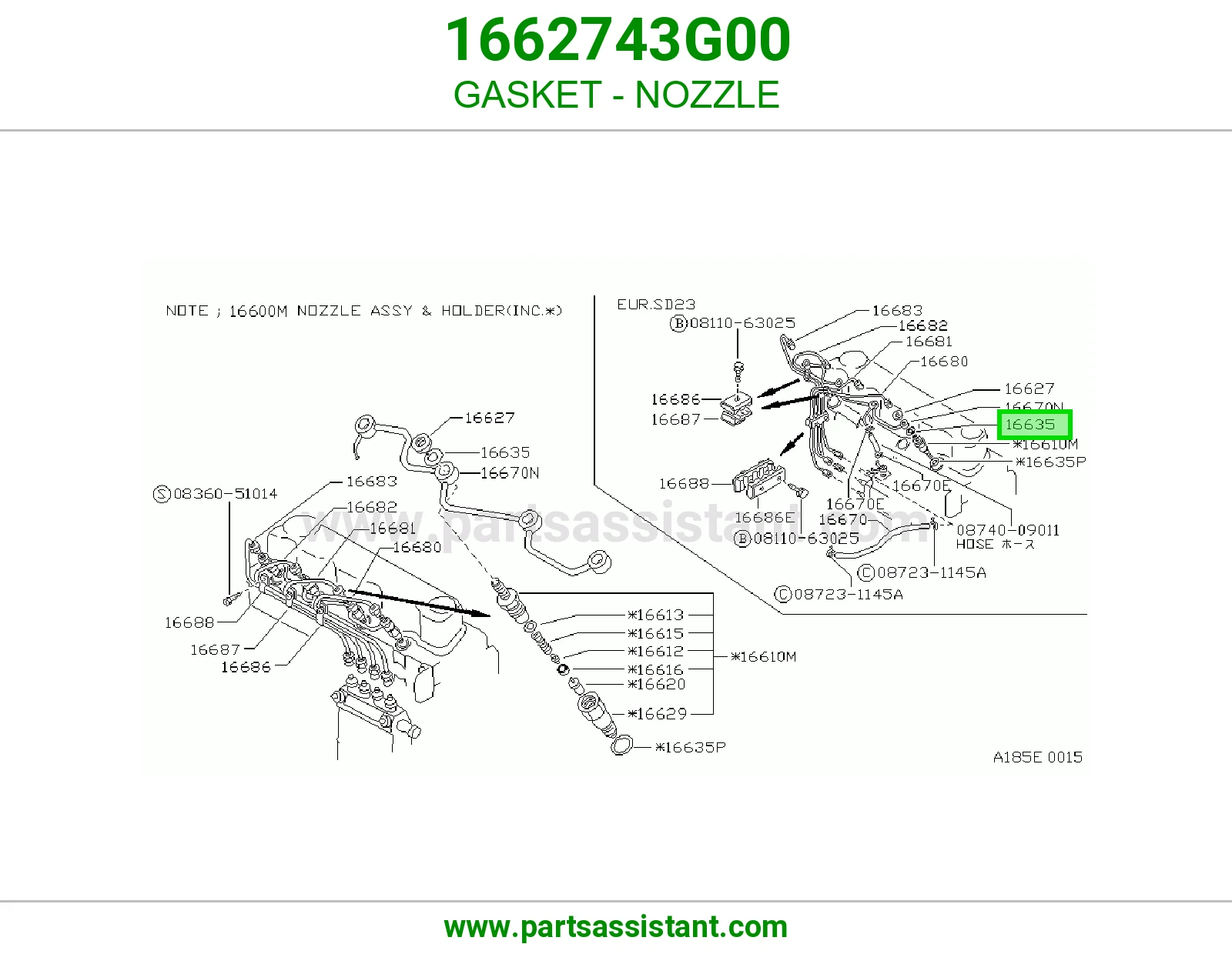 GASKET - NOZZLE