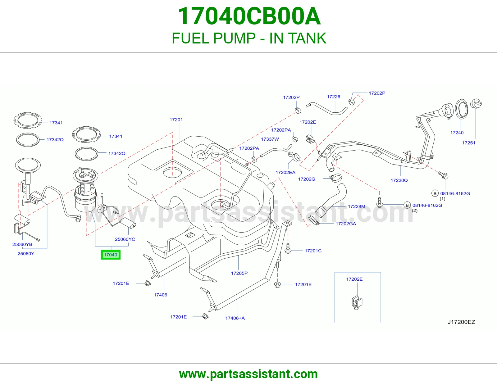 FUEL PUMP - IN TANK