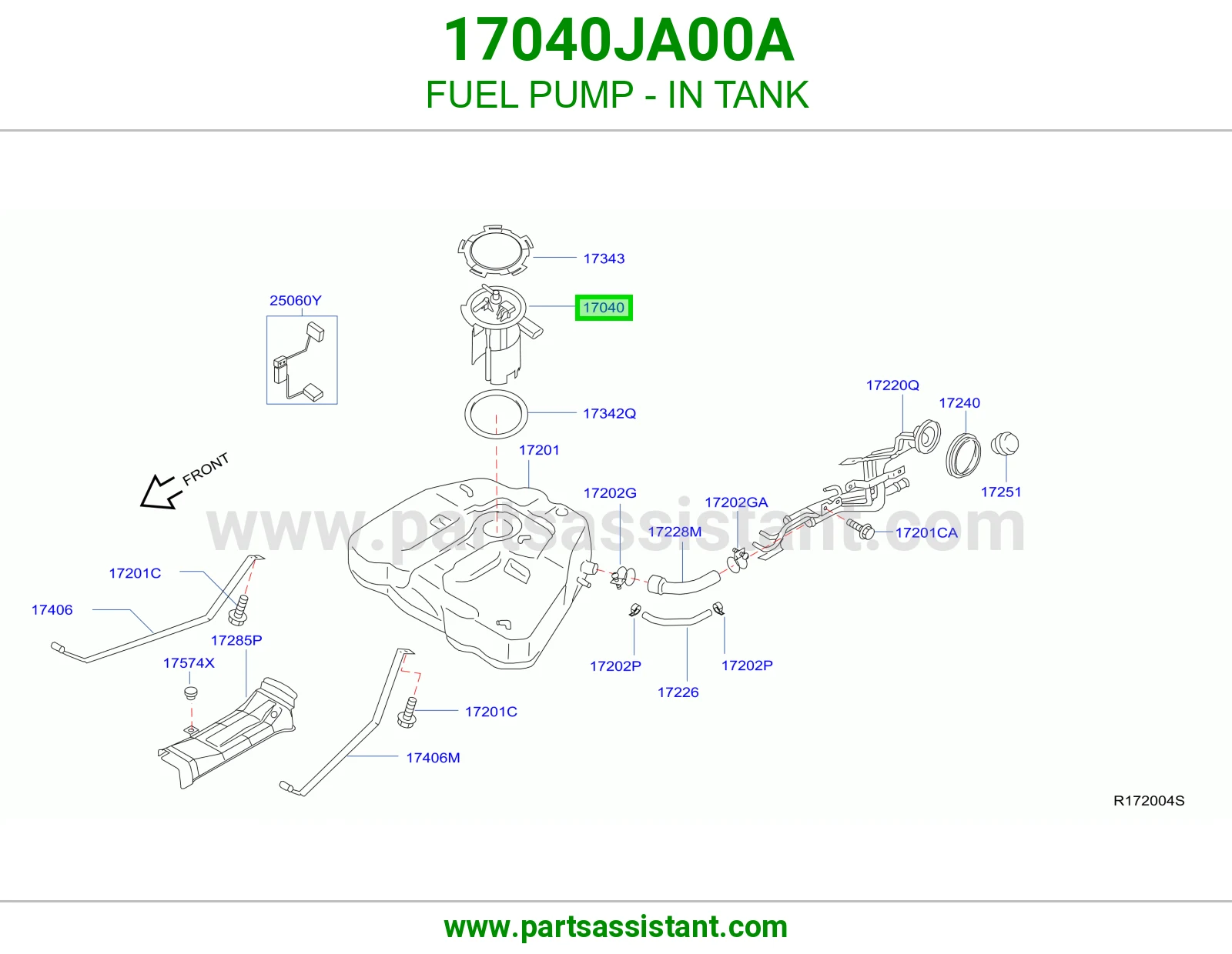 FUEL PUMP - IN TANK
