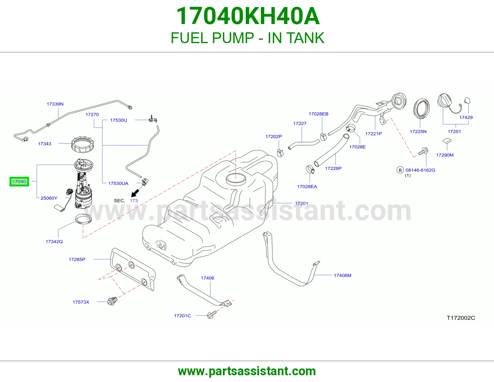 FUEL PUMP - IN TANK
