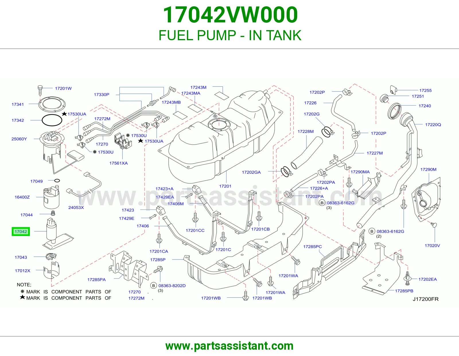 FUEL PUMP - IN TANK