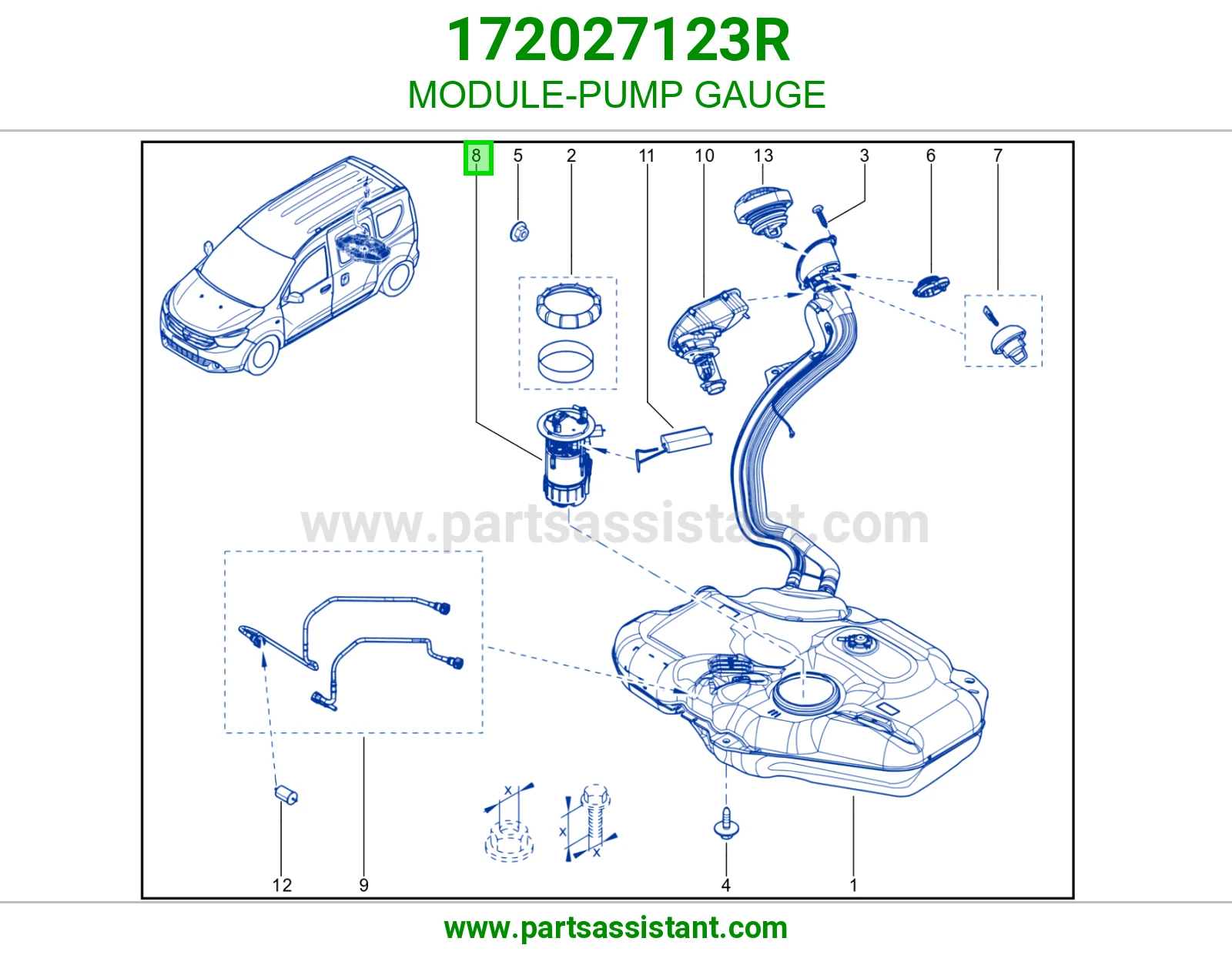 MODULE-PUMP GAUGE
