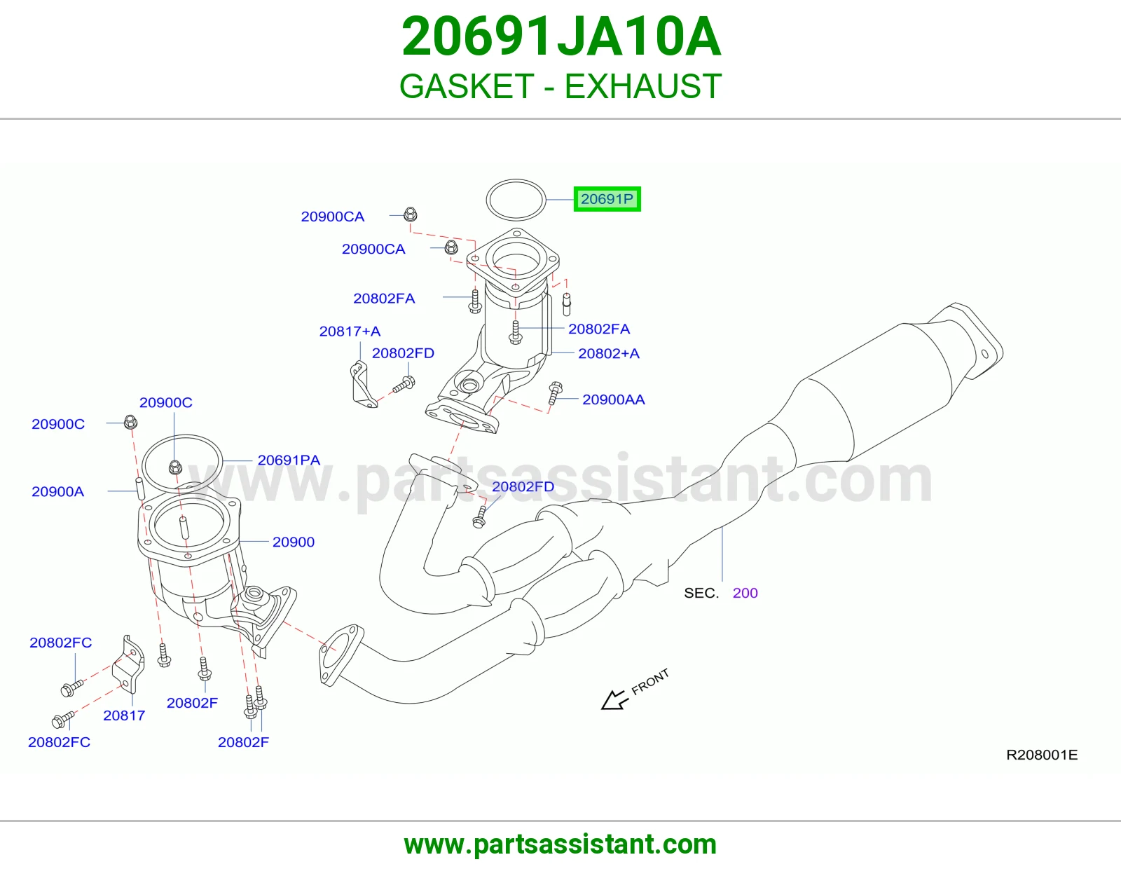 GASKET - EXHAUST