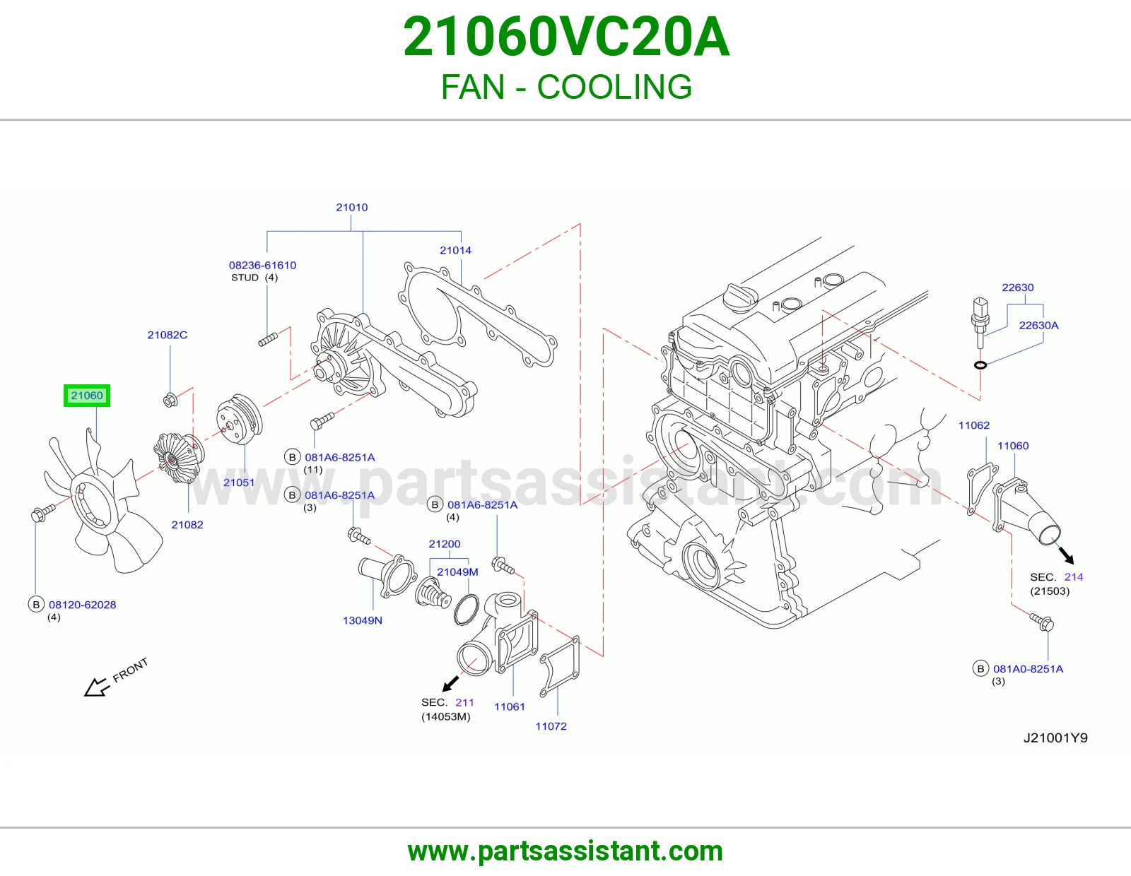 FAN - COOLING