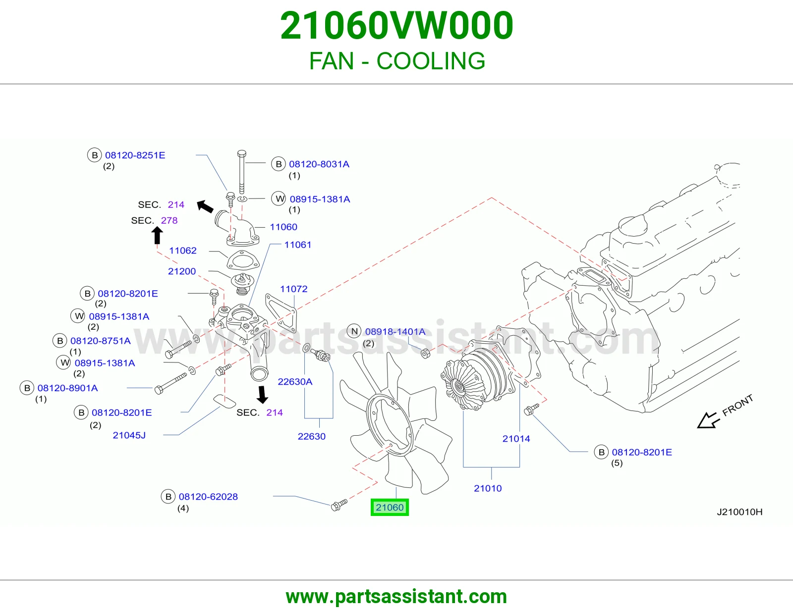 FAN - COOLING