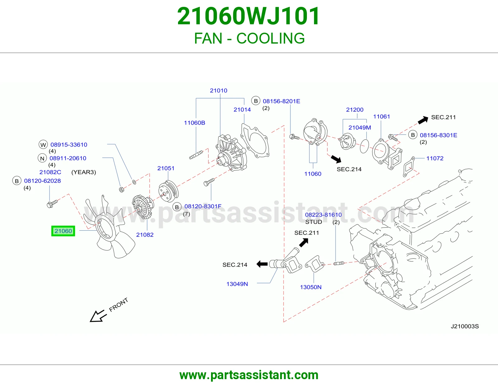FAN - COOLING