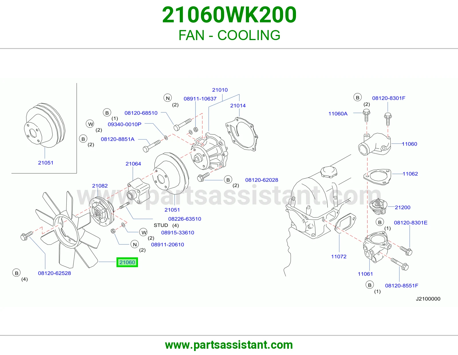FAN - COOLING
