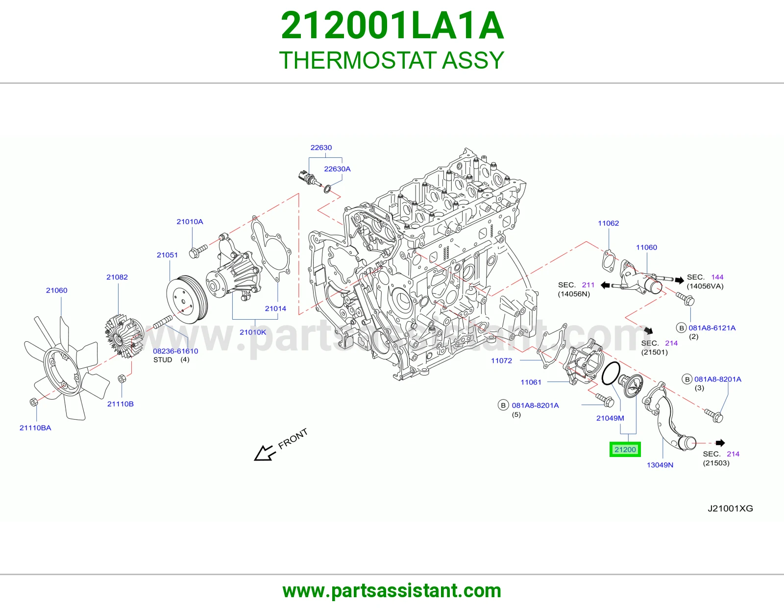 THERMOSTAT ASSY