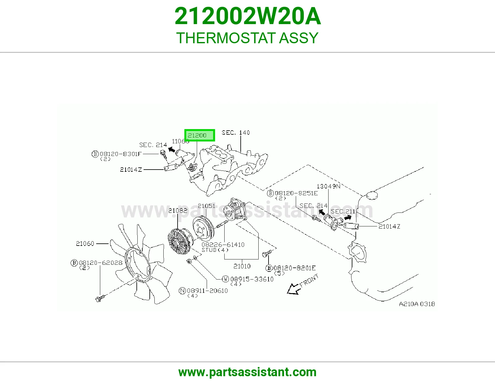 THERMOSTAT ASSY