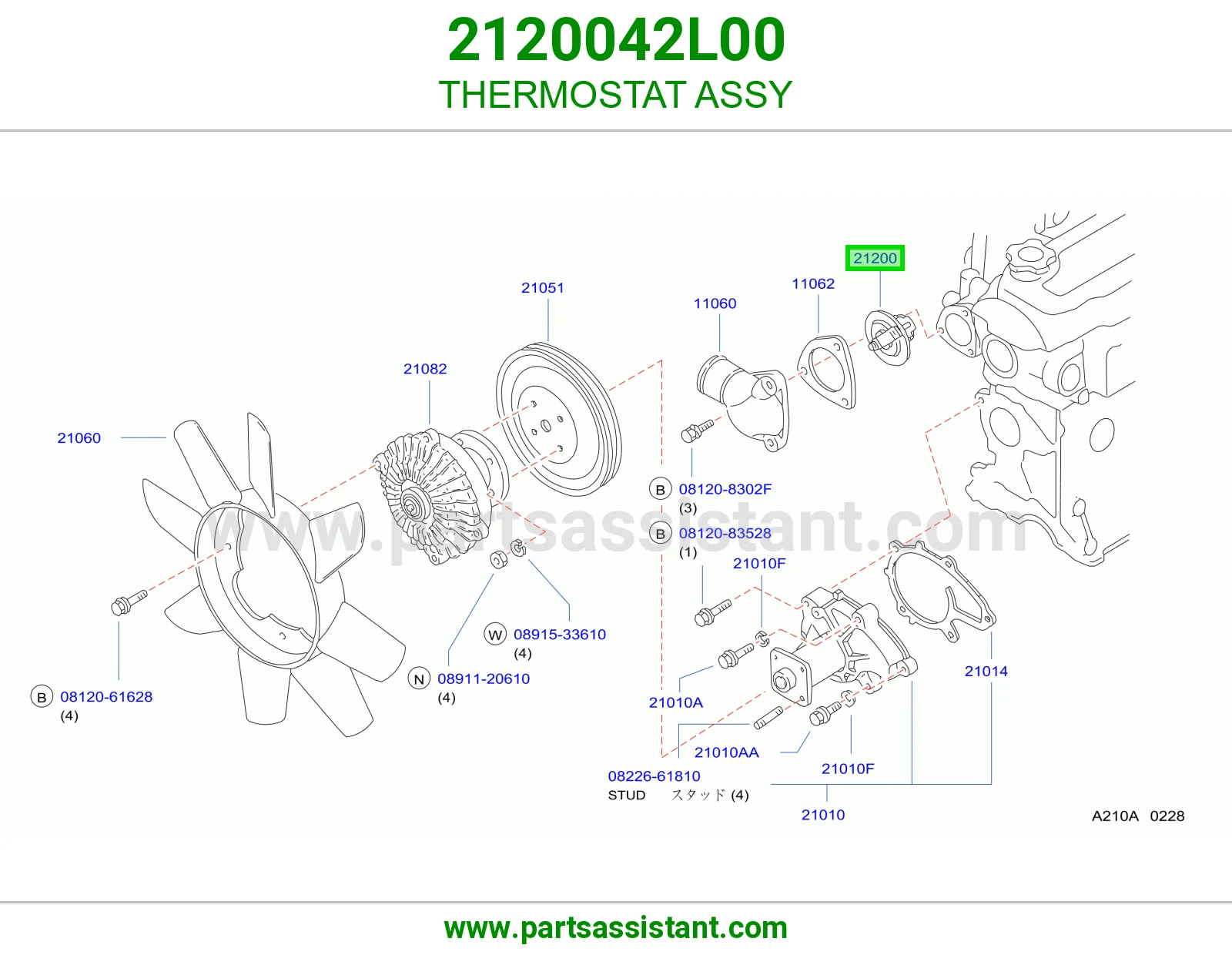 THERMOSTAT ASSY