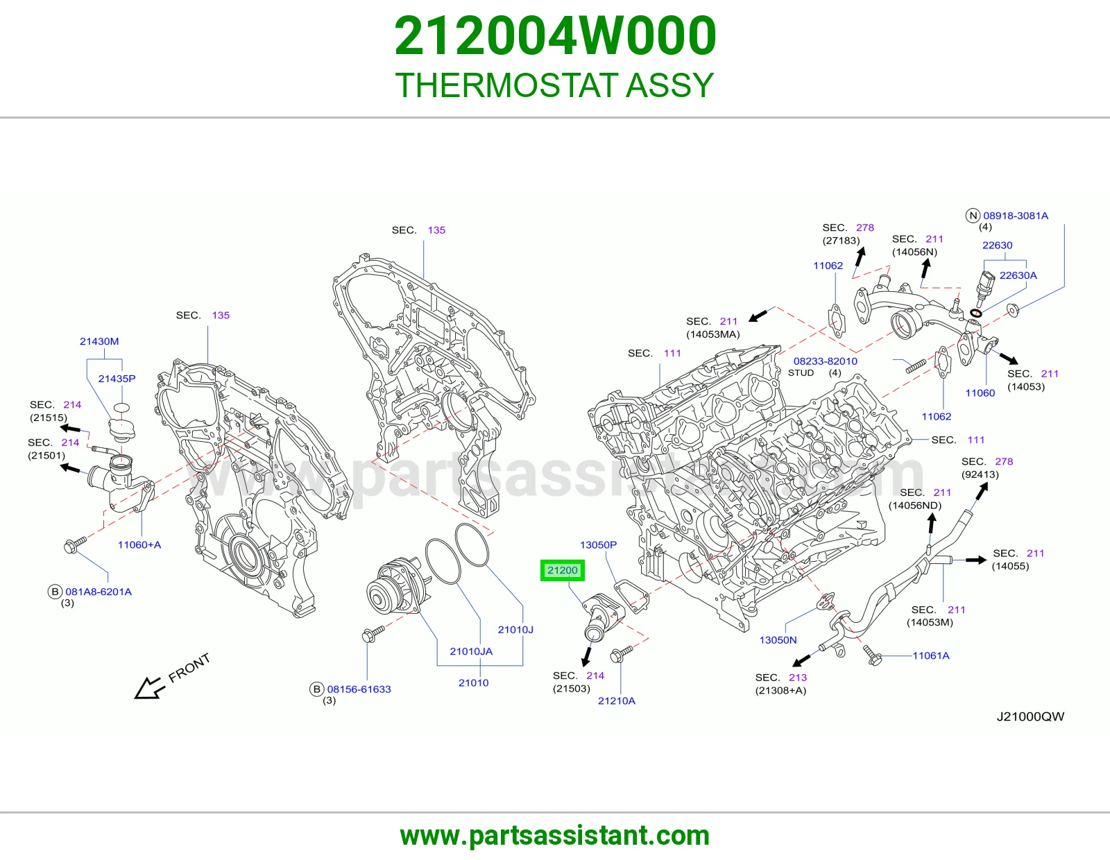 THERMOSTAT ASSY