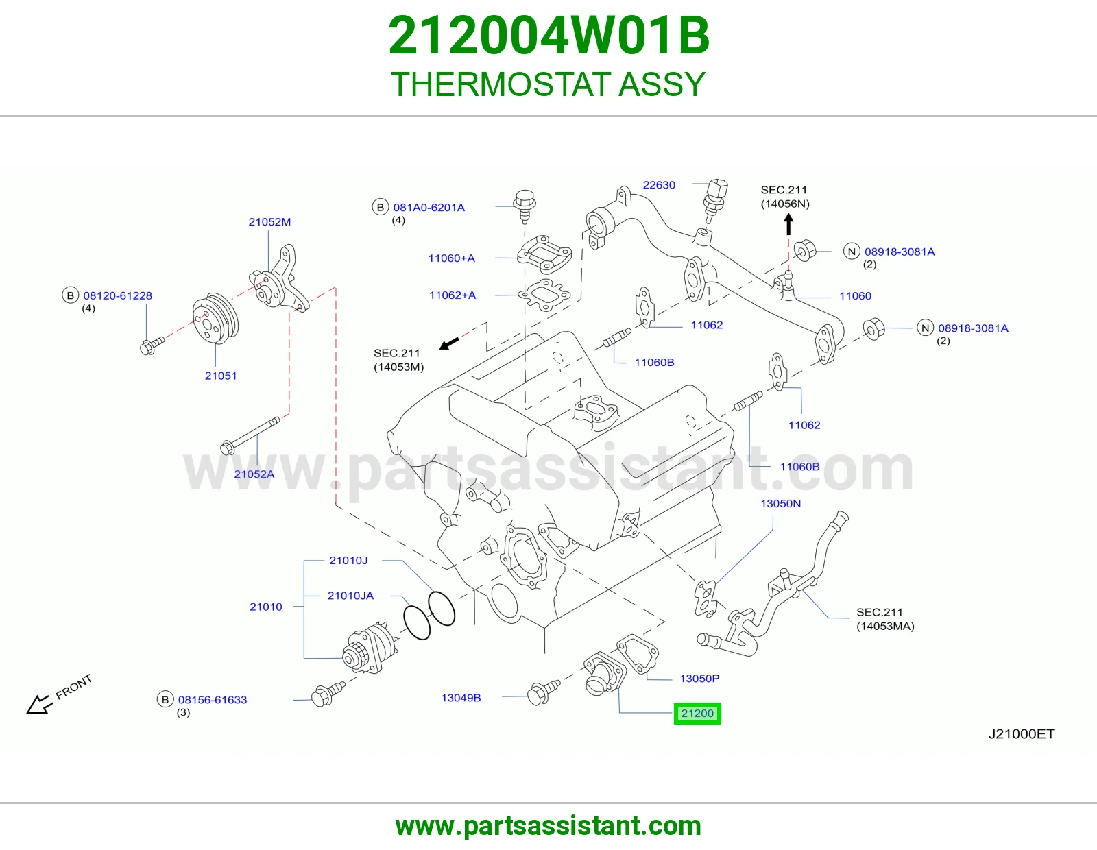 THERMOSTAT ASSY