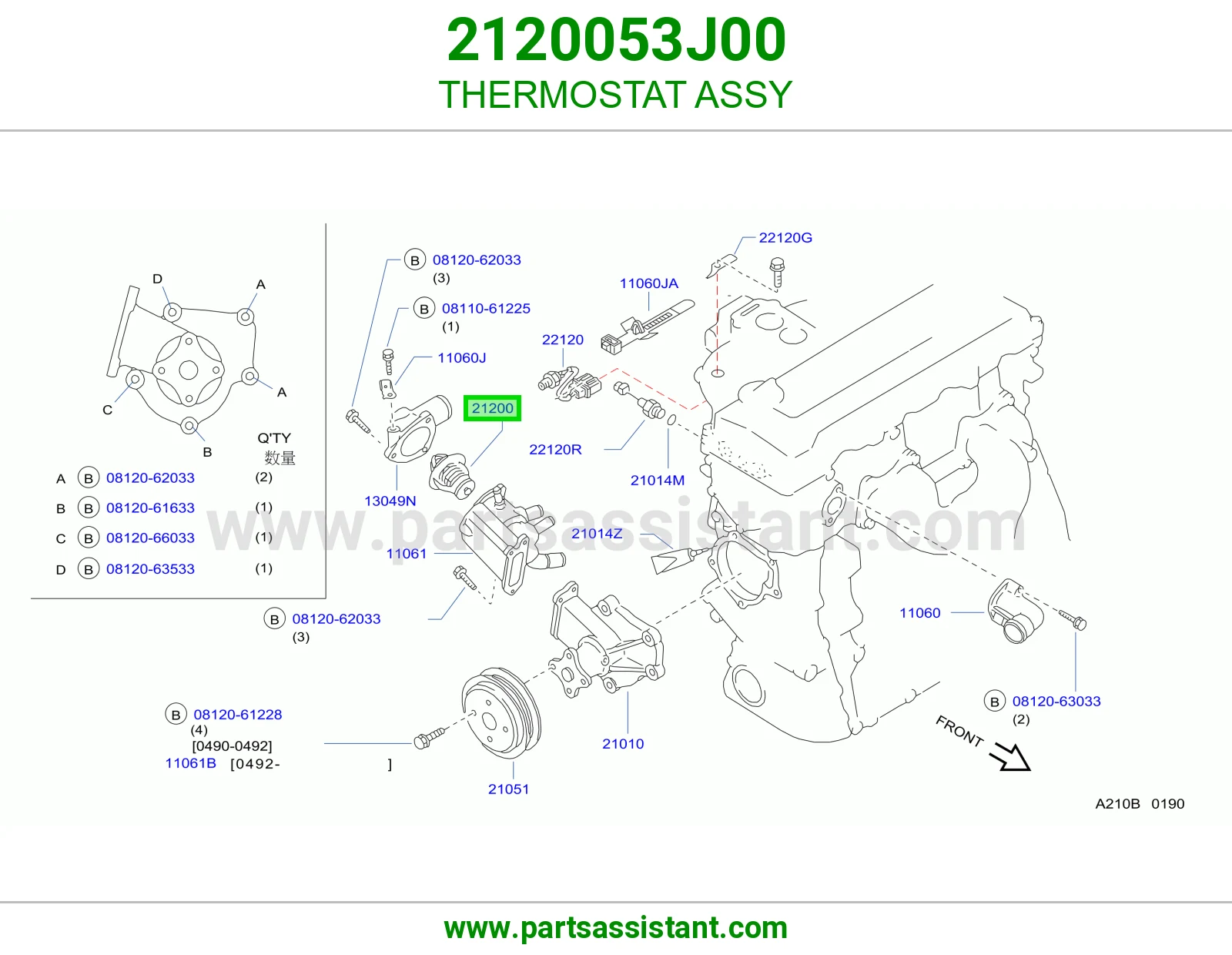 THERMOSTAT ASSY