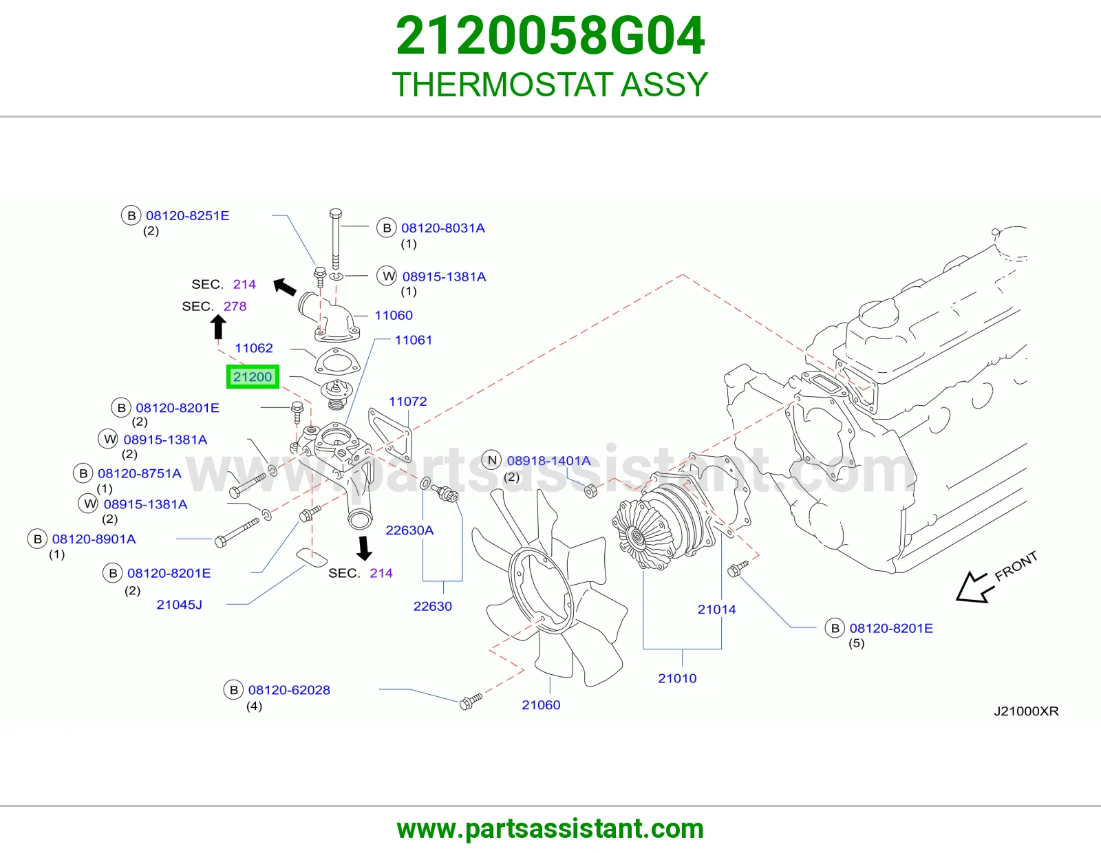 THERMOSTAT ASSY