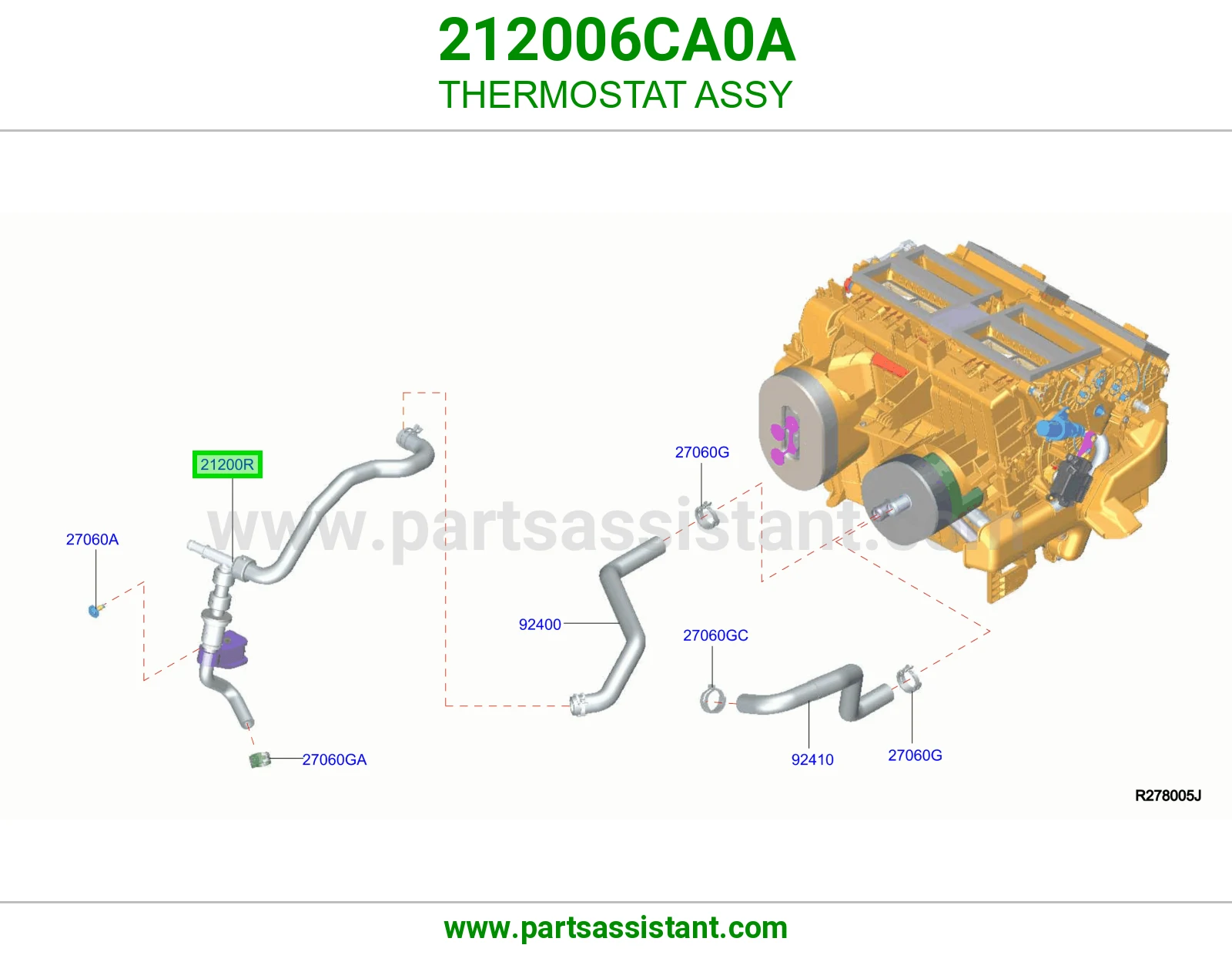 THERMOSTAT ASSY