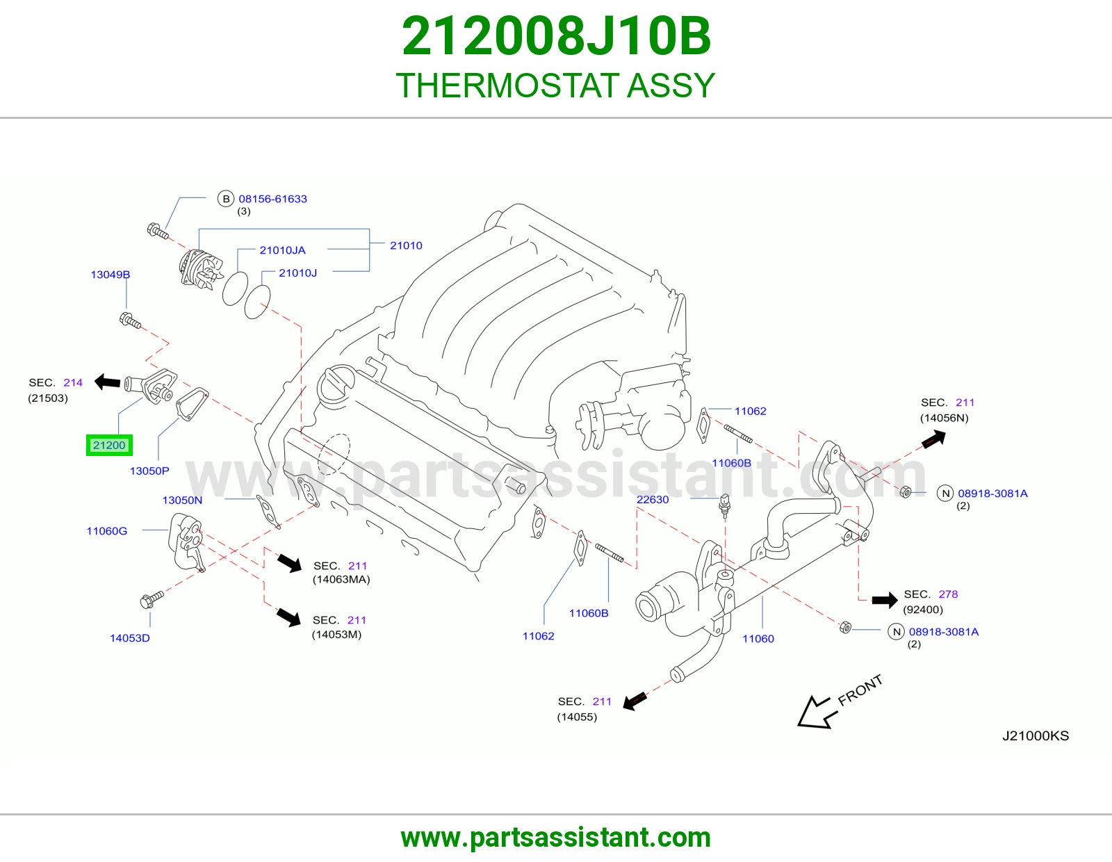 THERMOSTAT ASSY