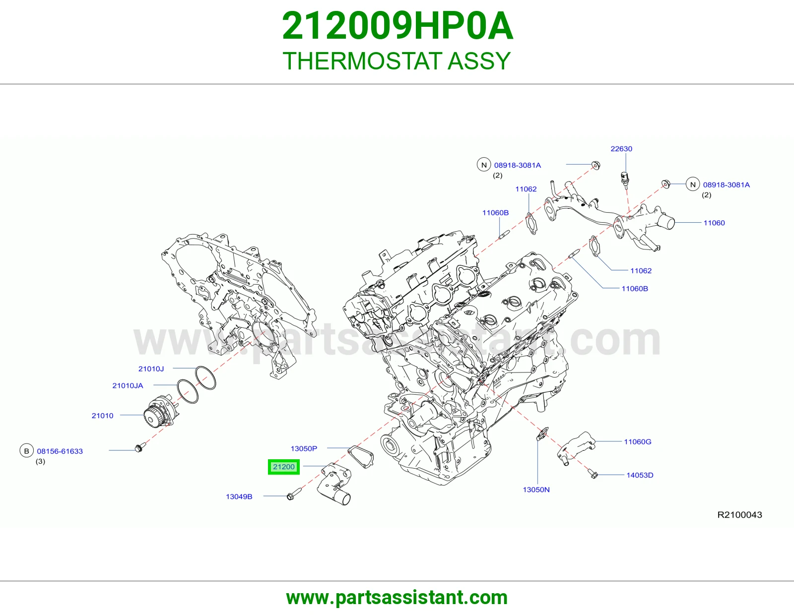 THERMOSTAT ASSY