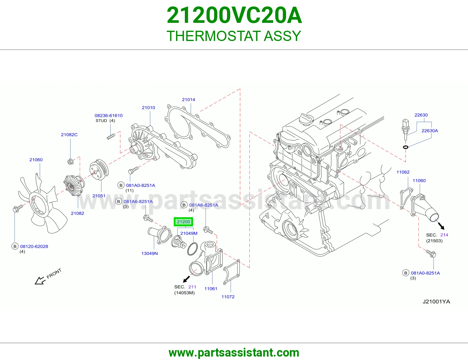 THERMOSTAT ASSY