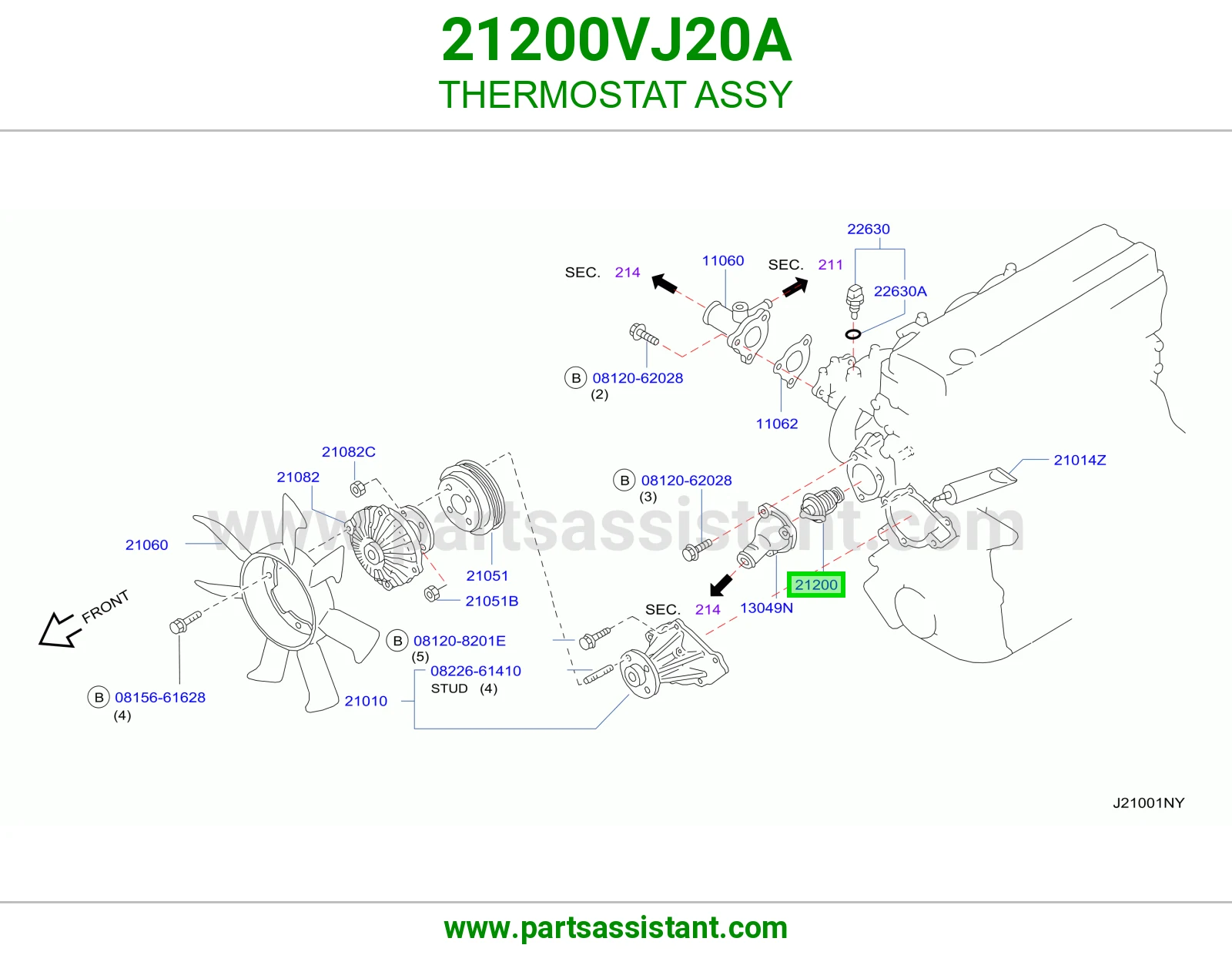 THERMOSTAT ASSY
