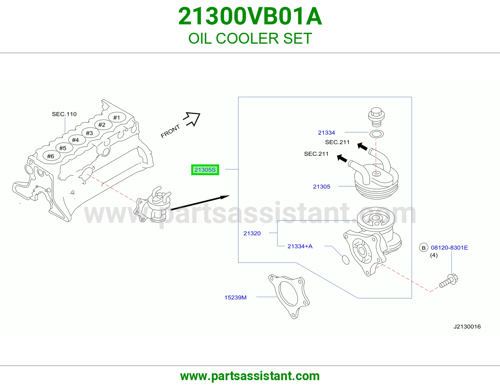 OIL COOLER SET