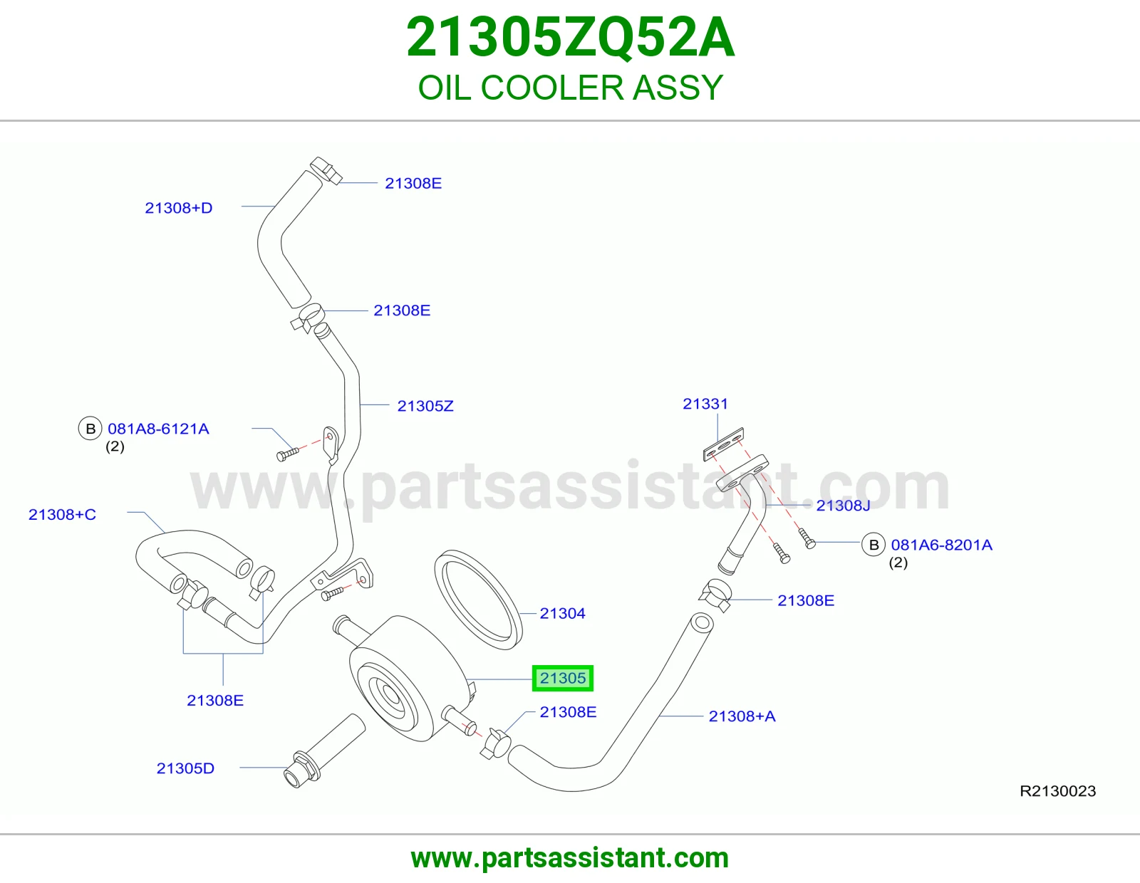 OIL COOLER ASSY