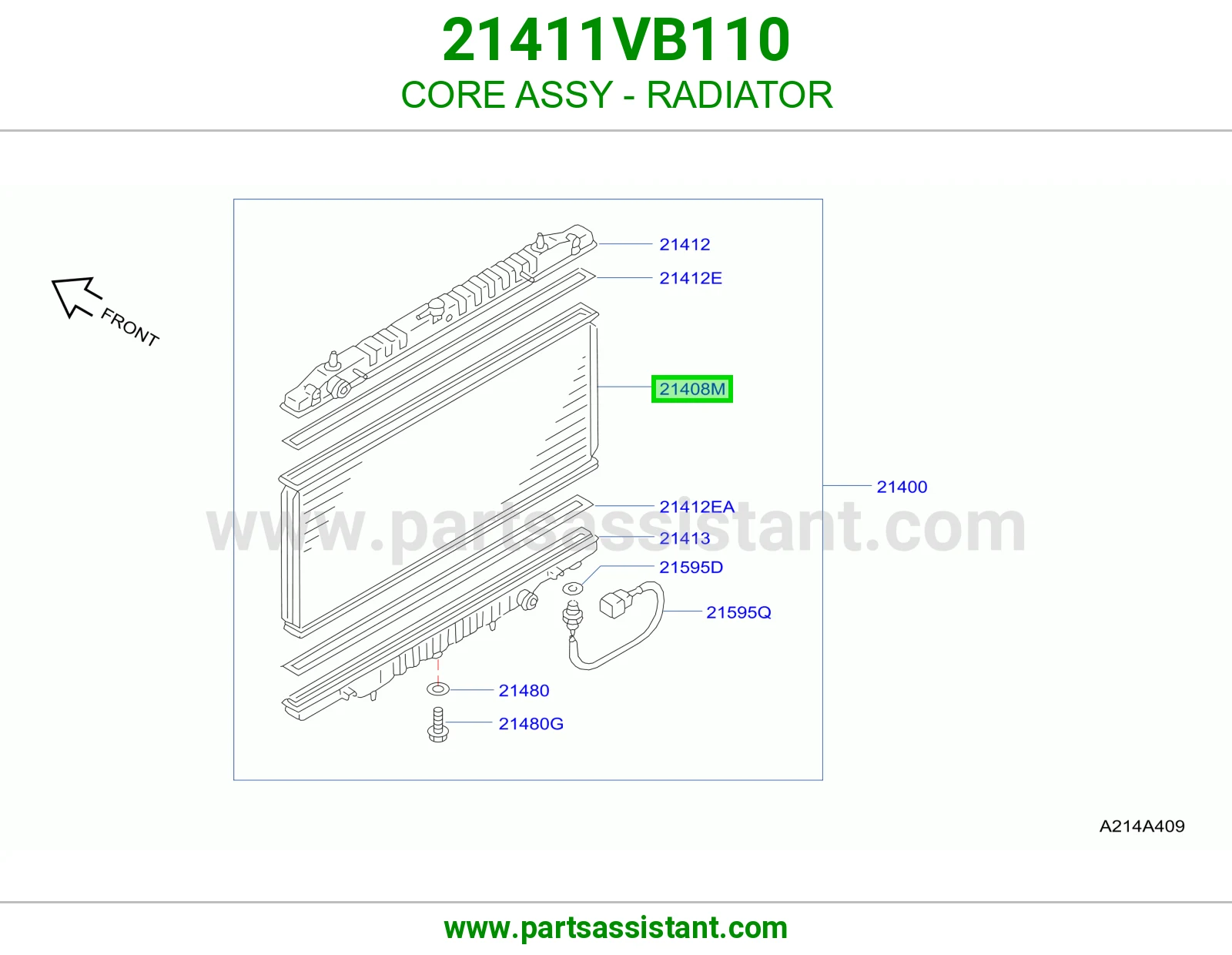 CORE ASSY - RADIATOR