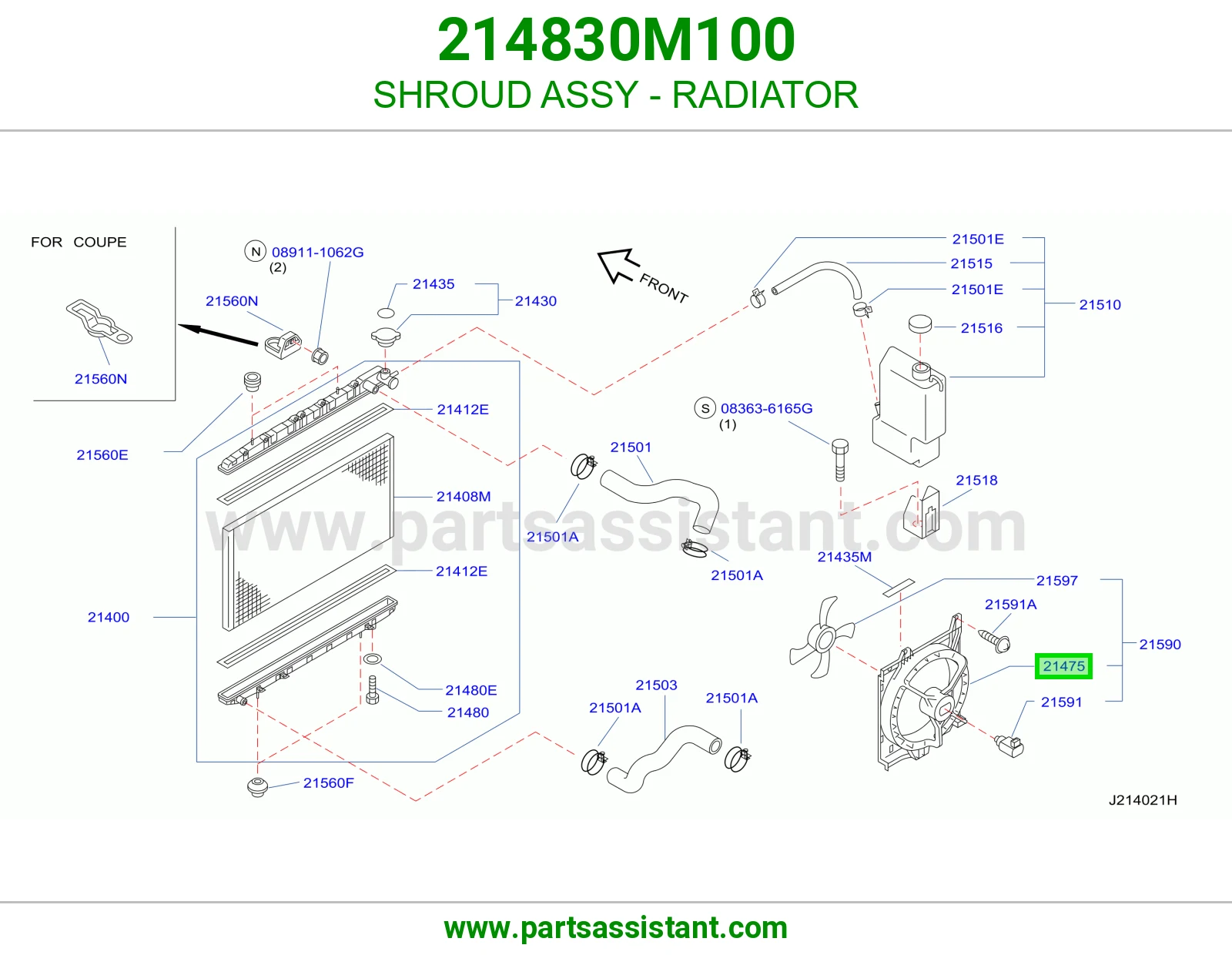SHROUD ASSY - RADIATOR