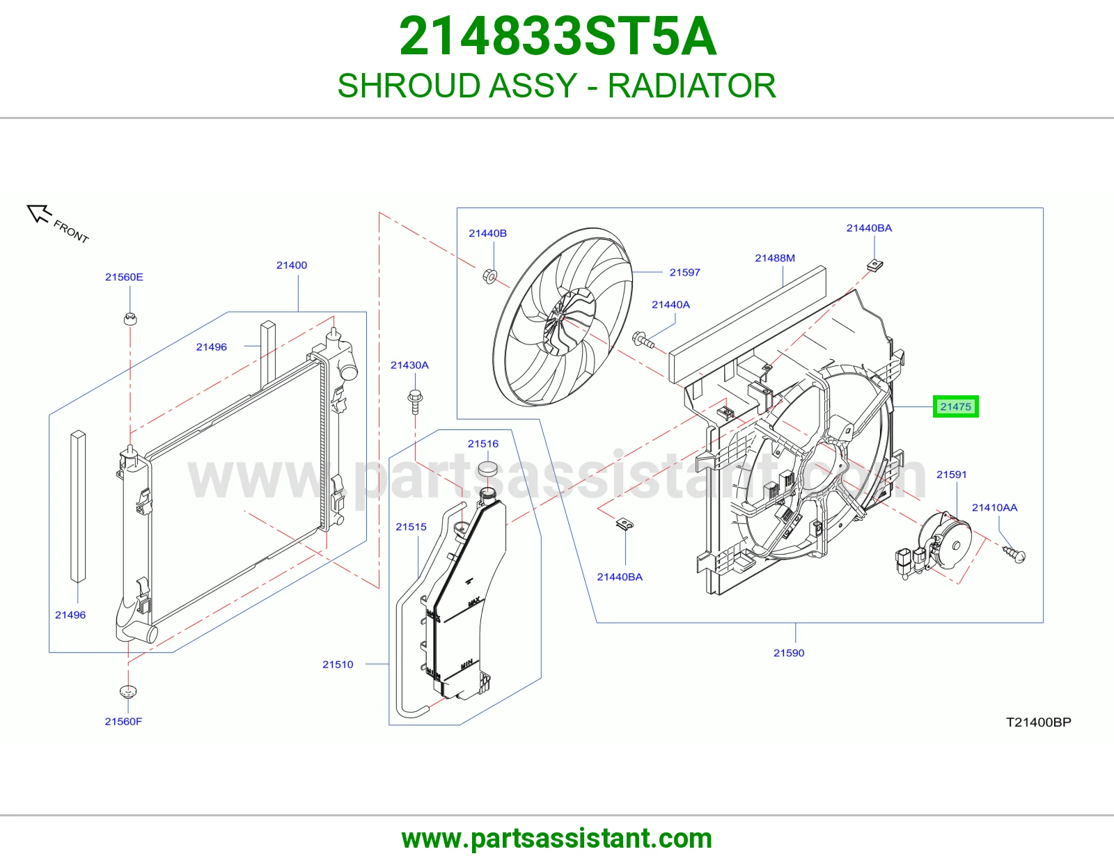 SHROUD ASSY - RADIATOR
