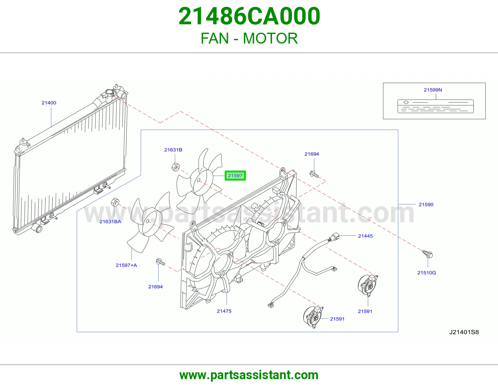 FAN - MOTOR