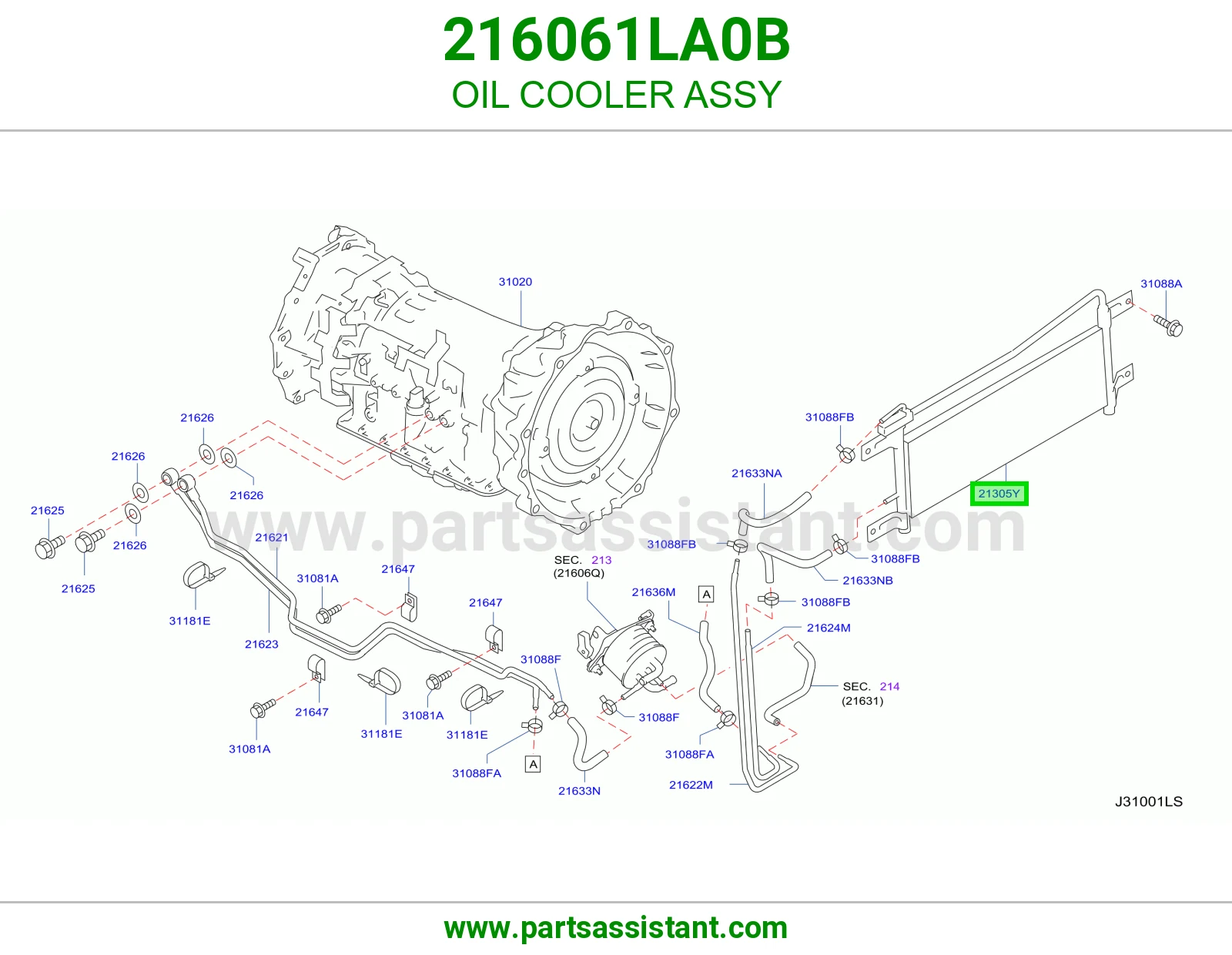 OIL COOLER ASSY