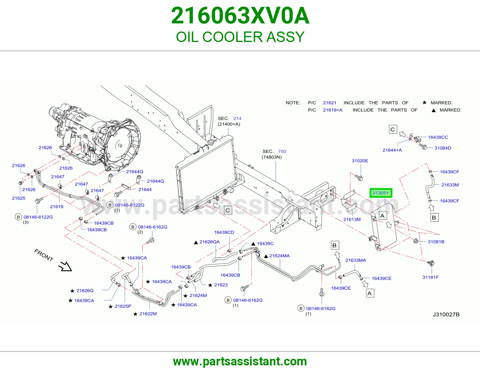 OIL COOLER ASSY