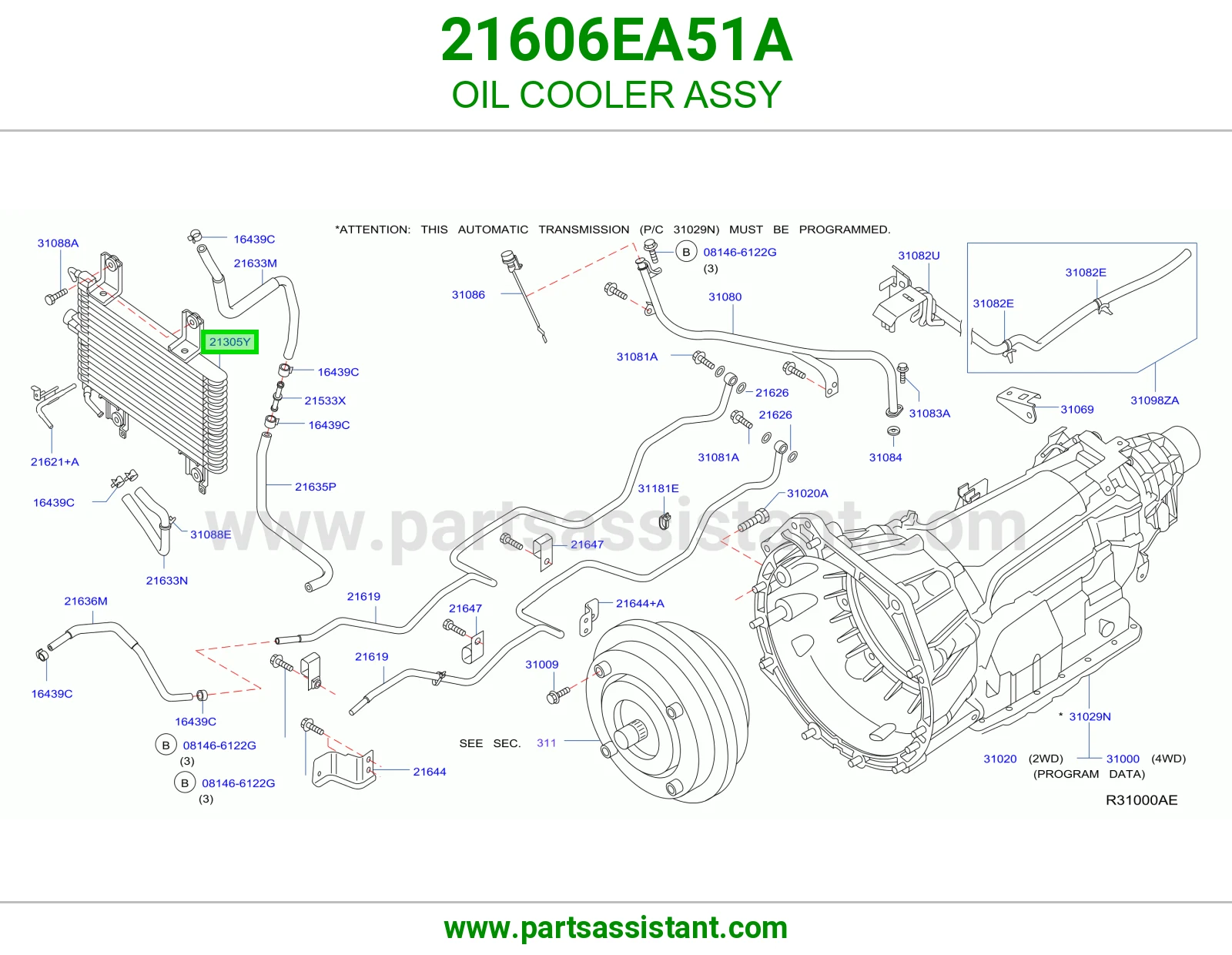 OIL COOLER ASSY