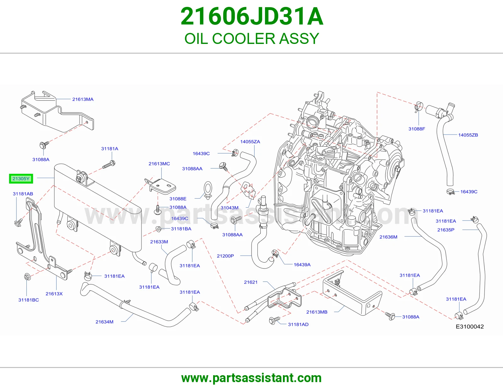 OIL COOLER ASSY