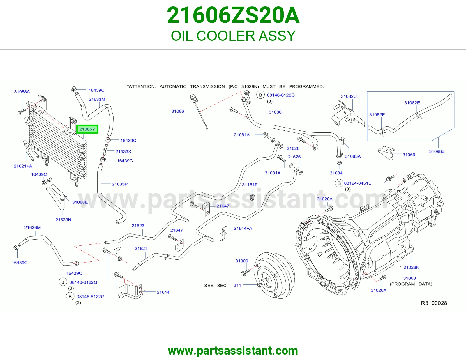 OIL COOLER ASSY