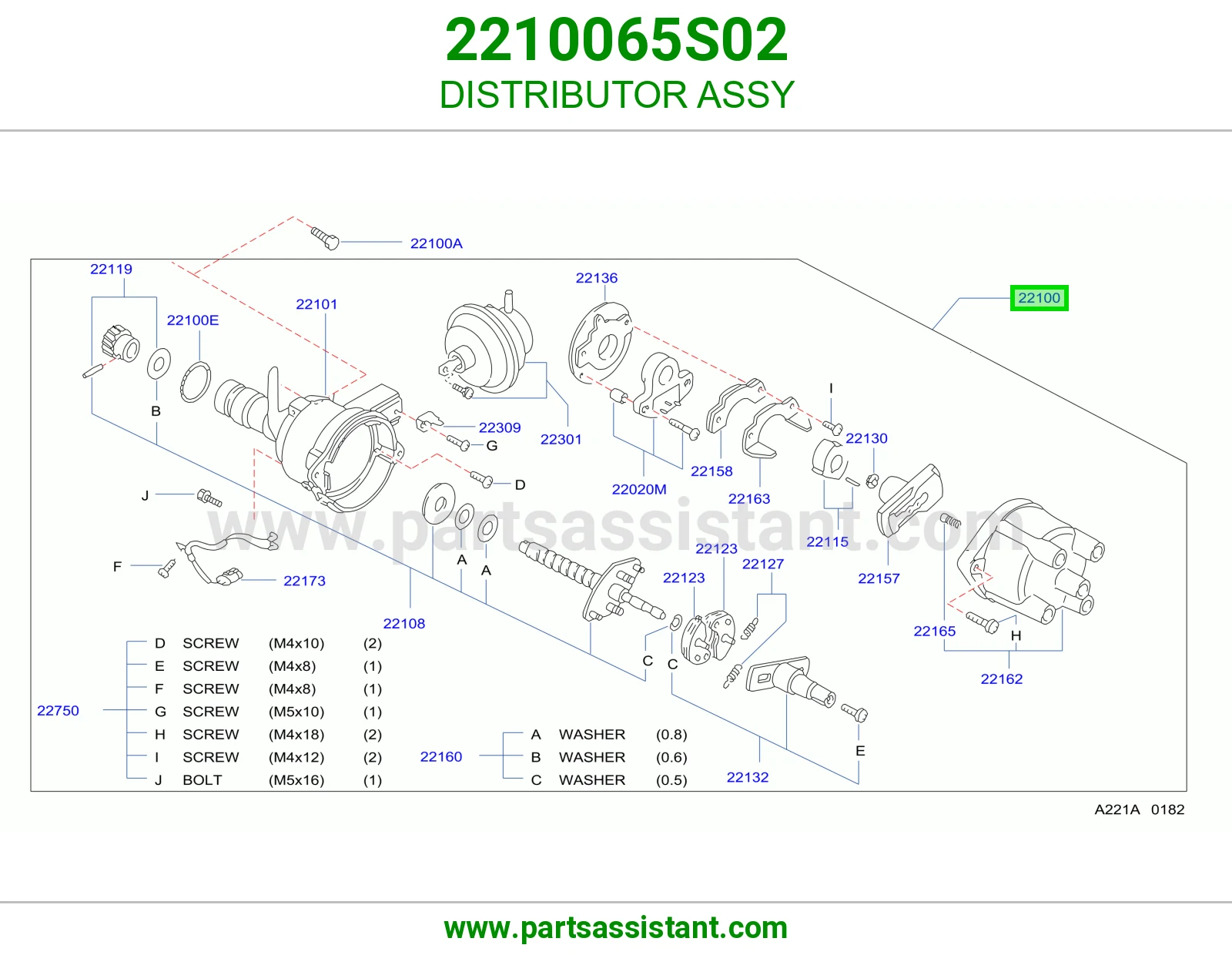 DISTRIBUTOR ASSY