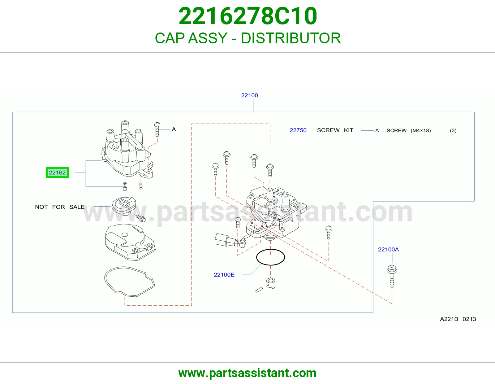 CAP ASSY - DISTRIBUTOR