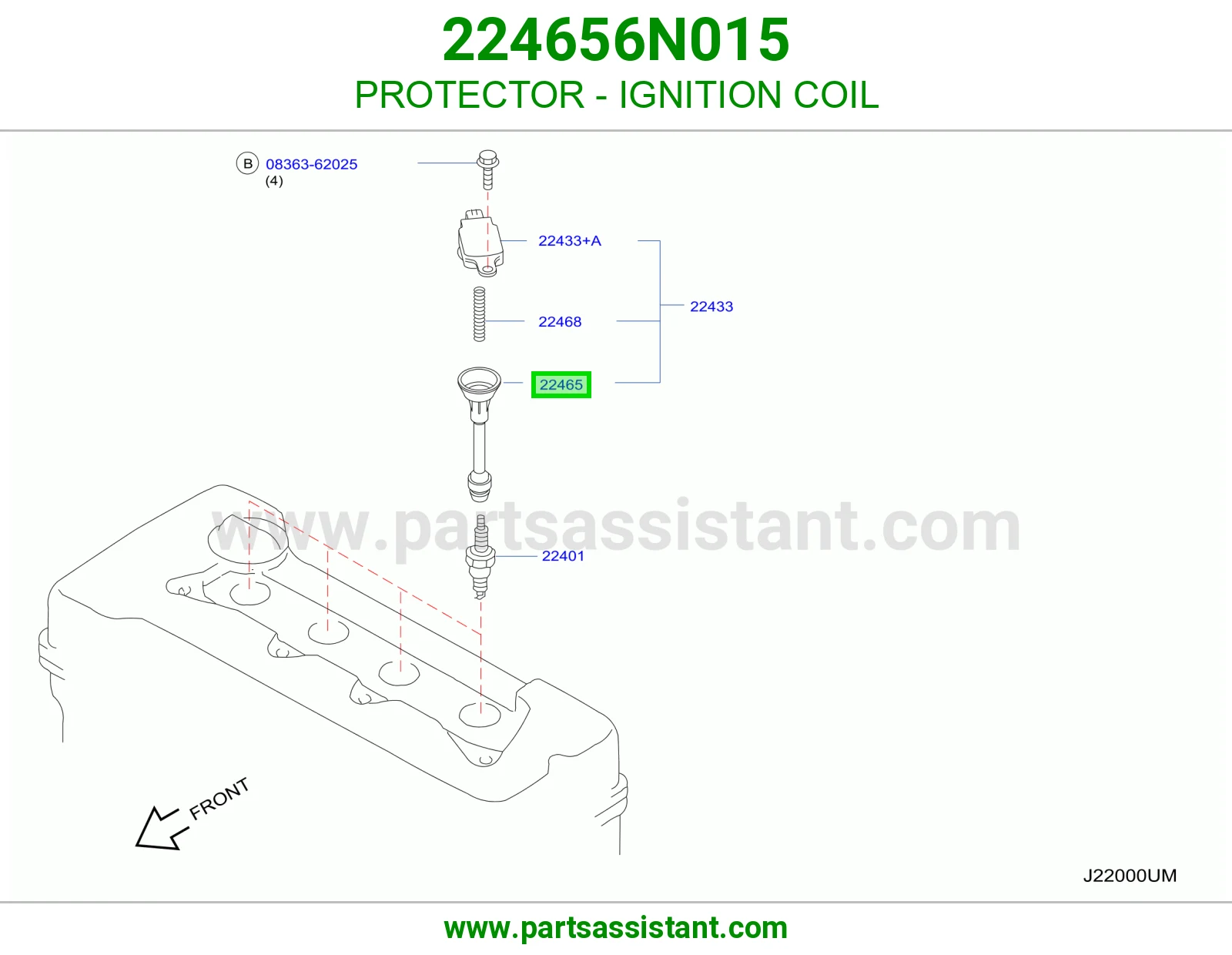 PROTECTOR - IGNITION COIL