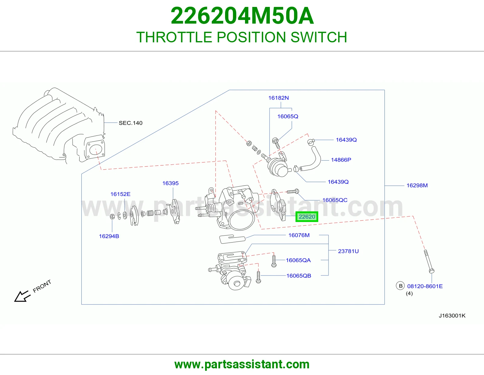 THROTTLE POSITION SWITCH