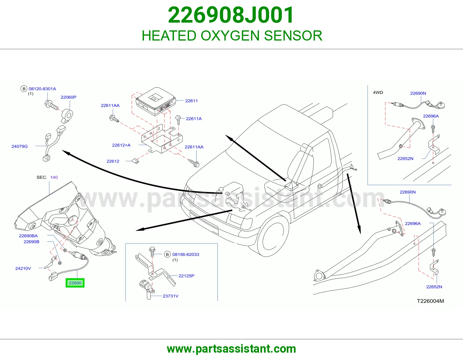 HEATED OXYGEN SENSOR