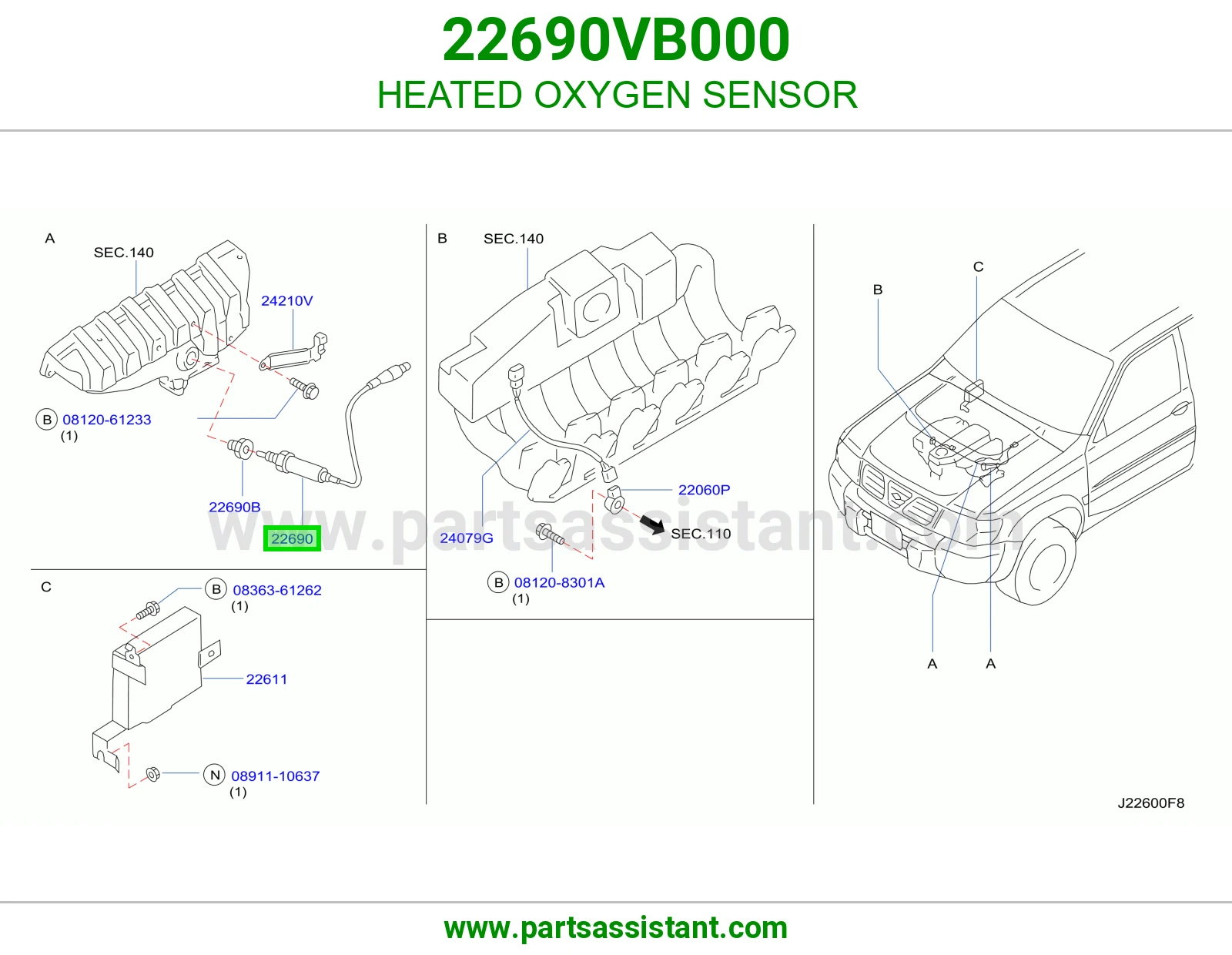 HEATED OXYGEN SENSOR