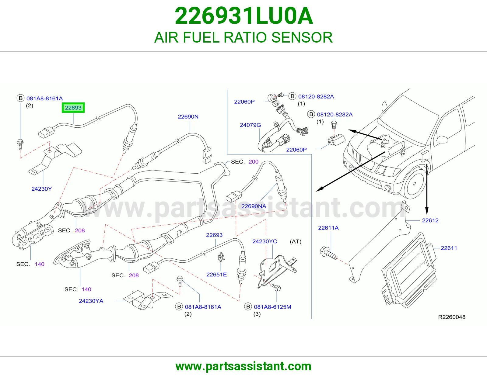 AIR FUEL RATIO SENSOR