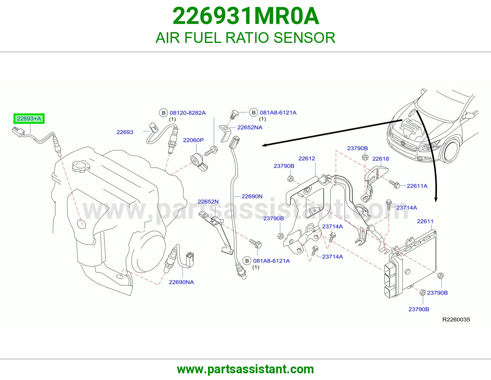 AIR FUEL RATIO SENSOR