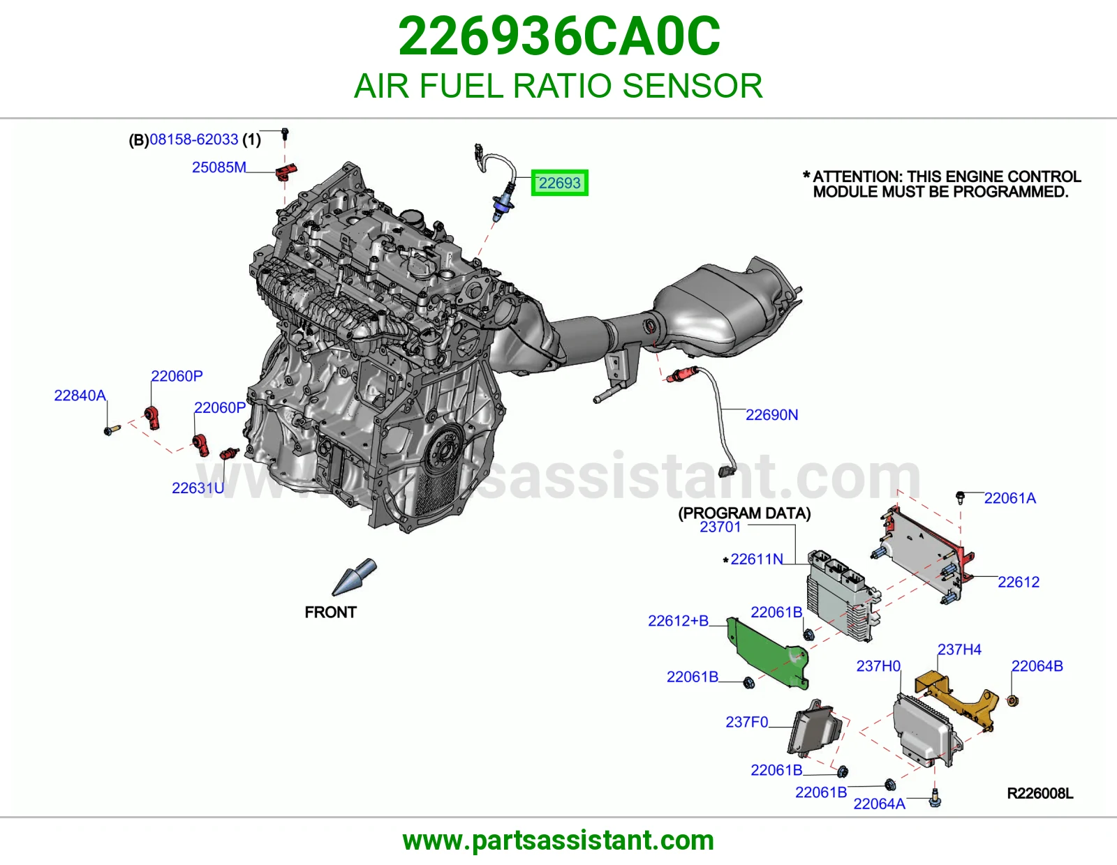 AIR FUEL RATIO SENSOR