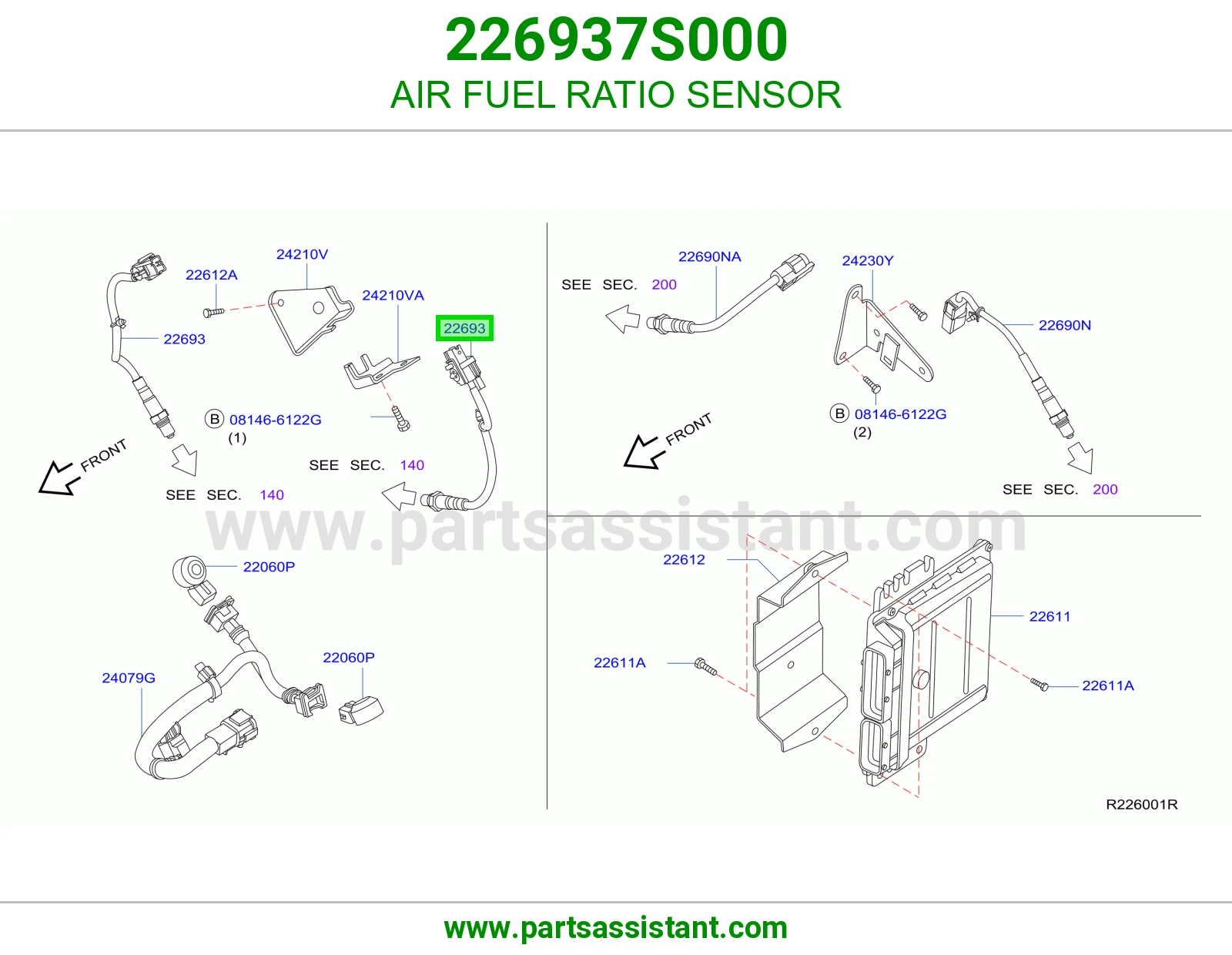 AIR FUEL RATIO SENSOR