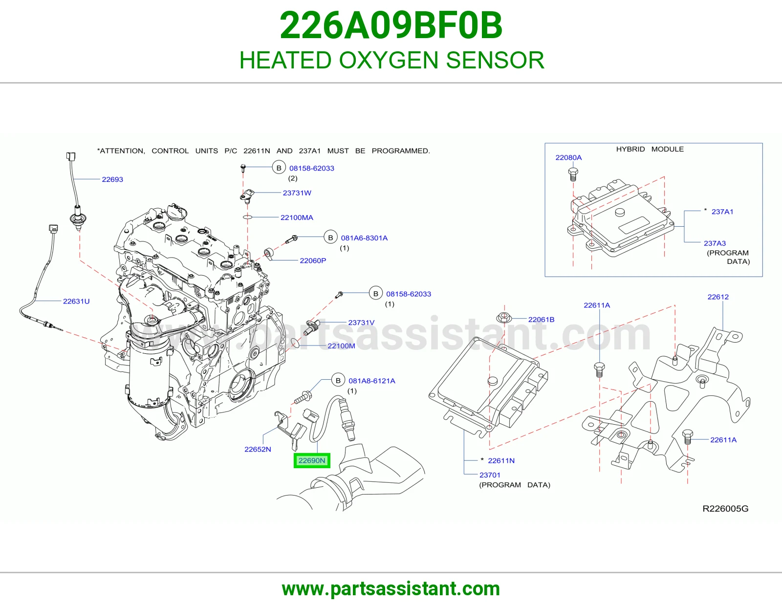 HEATED OXYGEN SENSOR