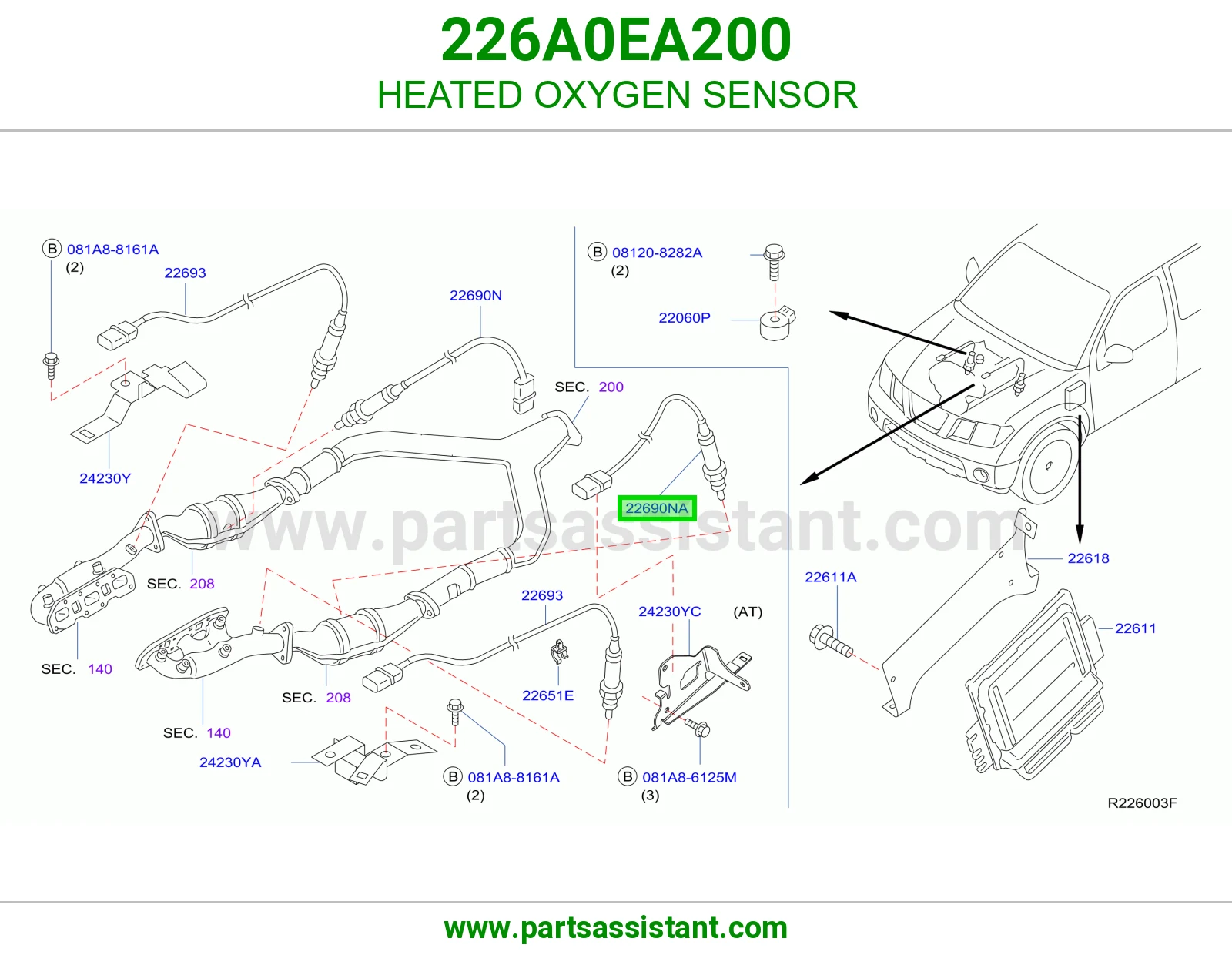 HEATED OXYGEN SENSOR