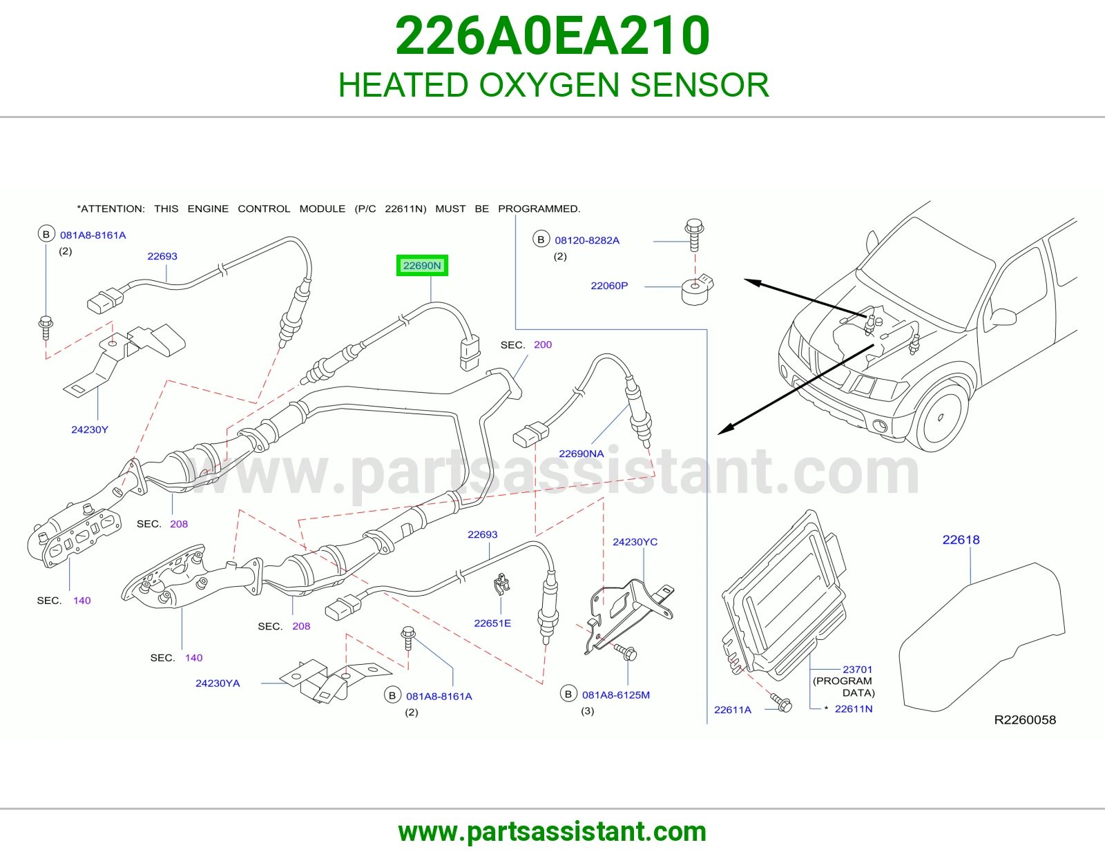 HEATED OXYGEN SENSOR