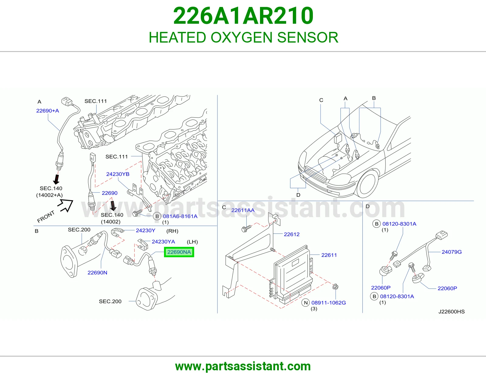 HEATED OXYGEN SENSOR
