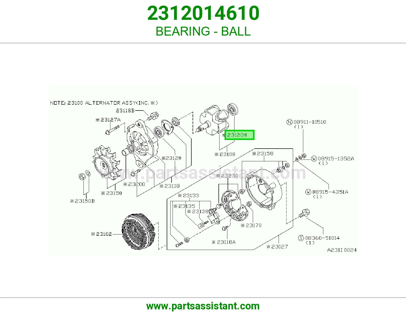 BEARING - BALL